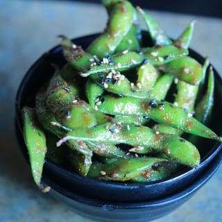 Garlic Edamame