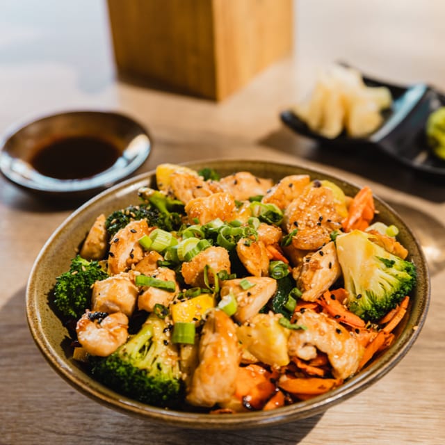Chicken Teriyaki Bowl.
