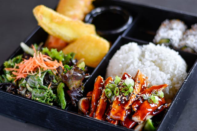 Bento Box | Teriyaki Chicken.