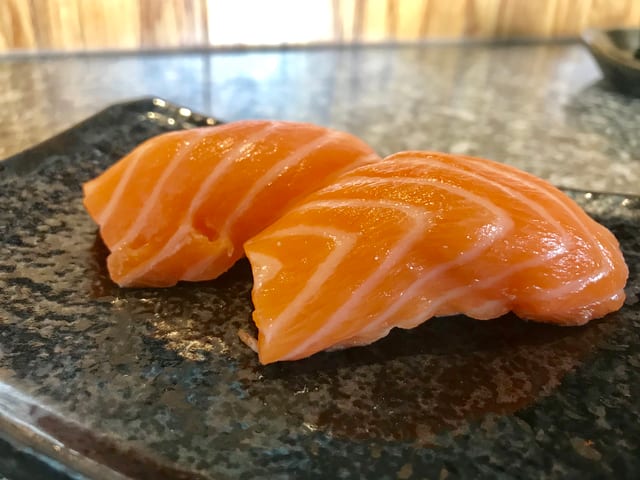 Salmon / Sake.