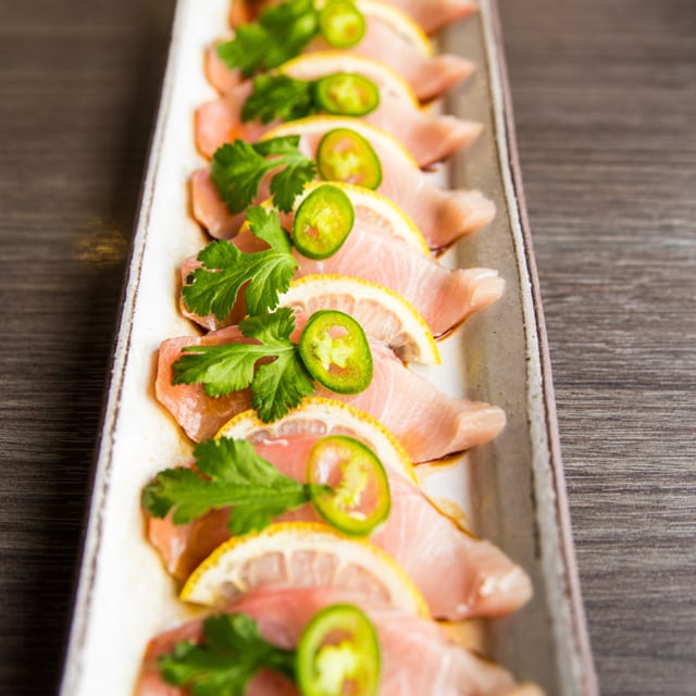 Citrus Chili Yellowtail.