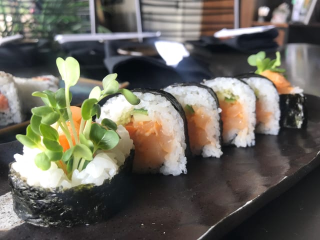 Spicy Scallop Roll.