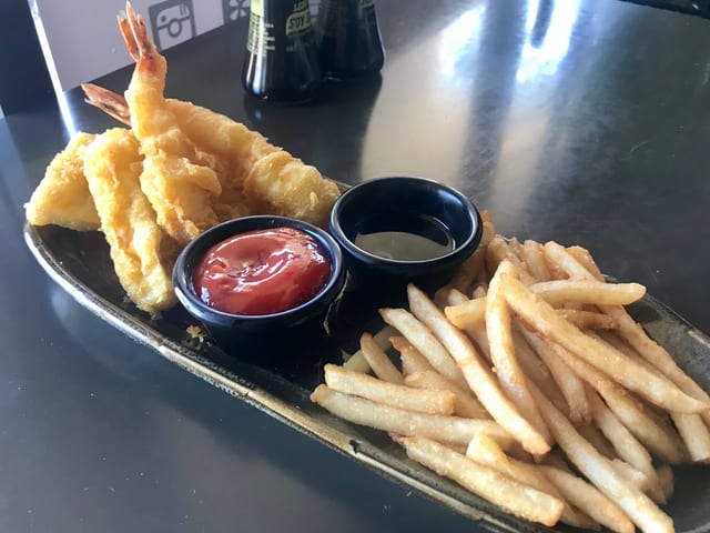 Kids Mixed Tempura Plate.